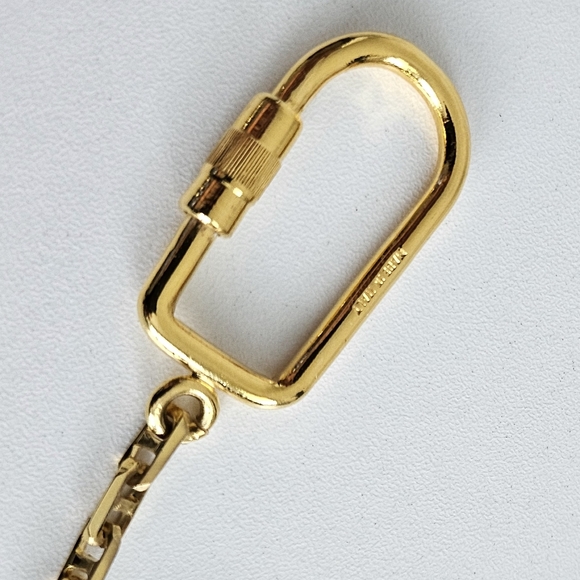 Gucci GG Interlocking Blue & Red Sherry Line Bag Charm / Key Chain - Picture 3 of 6